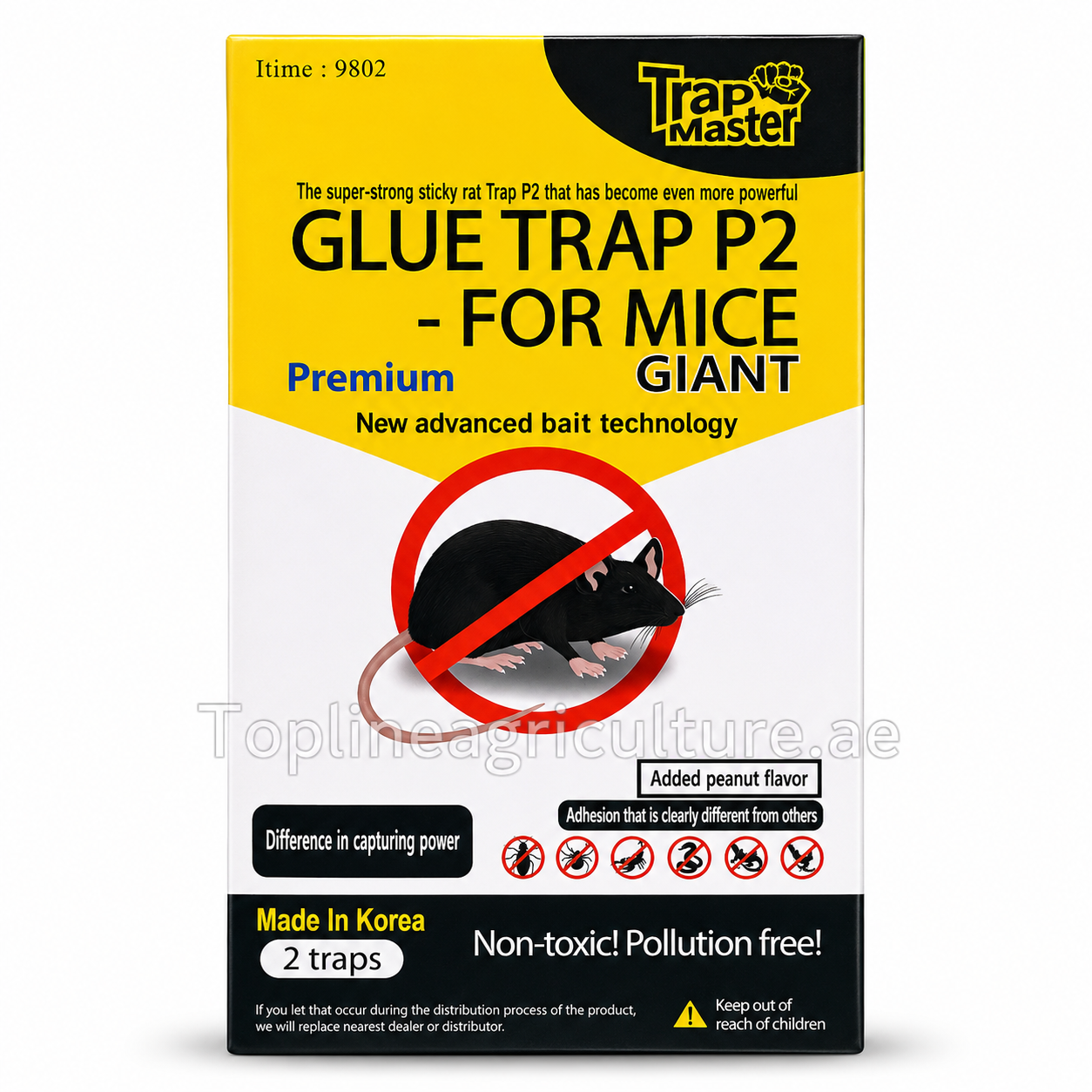 Trap Master Glue Trap P2 for Mice – Giant 2 Traps
